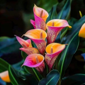 Калла Оникс купить по цене от 450р. в интернет-магазине «Посадика» с доставкой почтой в в Кусае и по всей России – [изображение №1].