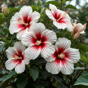 Гибискус Рэд Элеганс купить по цене от 380р. в интернет-магазине «Посадика» с доставкой почтой в в Кусае и по всей России – [изображение №1].