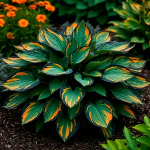 Хоста Бархатный Полог купить по цене от 560р. в интернет-магазине «Посадика» с доставкой почтой в в Кусае и по всей России – [изображение №1].