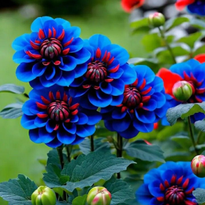 Георгин Аквамарин купить по цене от 318р. в интернет-магазине «Посадика» с доставкой почтой в в Кусае и по всей России – [изображение №1].