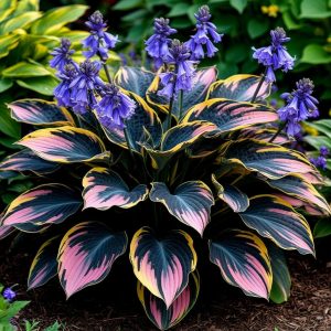 Хоста Пайн Эхо купить по цене от 699р. в интернет-магазине «Посадика» с доставкой почтой в в Кусае и по всей России – [изображение №1].